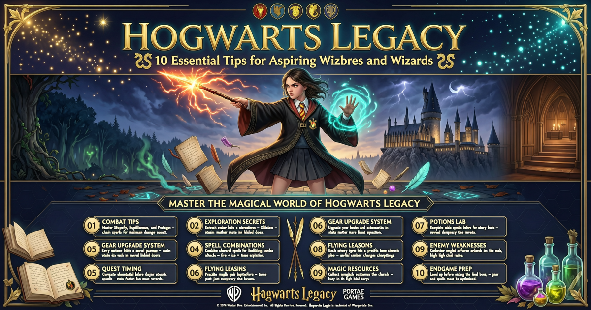 Hogwarts Legacy: 10 Essential Tips for Aspiring Witches and Wizards